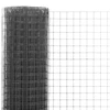 Vielos tinklas viščiukų aptvarui su PVC danga, pilkas, 25x0,5m