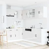 Virtuvinių spintelių komplektas, 11 dalių, Lucca, balta