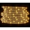 Virvės Šviesa su 2400 LED Šilta balta 100 m PVC