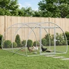 Vištų būdas Sidabrinė 200 x 150 x 100 cm Galvanizuotas plienas