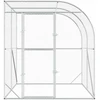 Vištų būdas Sidabrinė 200 x 200 x 215 cm Galvanizuotas plienas