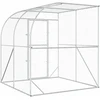Vištų būdas Sidabrinė 200 x 200 x 215 cm Galvanizuotas plienas