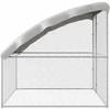Vištų narvas Sidabrinė 2 x 2 x 2 m Galvanizuotas plienas