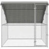 Vištų narvas Sidabrinė 2 x 2 x 2 m Galvanizuotas plienas