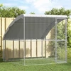 Vištų narvas Sidabrinė 2 x 2 x 2 m Galvanizuotas plienas