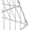Vištų narvas Sidabrinė 430 x 100 x 85 cm Galvanizuotas plienas