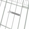 Vištų narvas Sidabrinė 650 x 100 x 85 cm Galvanizuotas plienas