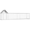Voljeras viščiukams, 5x1x1,5 m, galvanizuotas plienas