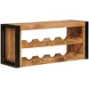Vyno stovas Ruda 100 x 45 x 33 cm Kietas Rupus Mangų Medis