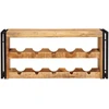 Vyno stovas Ruda 100 x 45 x 33 cm Kietas Rupus Mangų Medis
