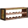 Vyno stovas Ruda 100 x 45 x 33 cm Kieta atnaujinta mediena