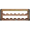 Vyno stovas Ruda 100 x 45 x 33 cm Kieta atnaujinta mediena