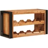 Vyno stovas Ruda 80 x 45 x 33 cm Kietos akacijos mediena