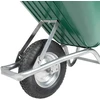 Wheelbarrow Žalias 90 L 150 kg Cinkuotas plienas ir plastikas