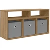 TV staliukas Žemas stalas 72 x 22,5 x 38 cm Amatininkų ąžuolas