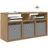TV staliukas Žemas stalas 72 x 22,5 x 38 cm Amatininkų ąžuolas