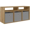 TV staliukas Žemas stalas 87 x 27,5 x 43 cm Amatininkų ąžuolas