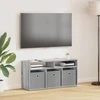 TV staliukas Žemas stalas su stalčių Pilkas Sonoma 87 x 27,5 x 43 cm