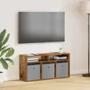 TV staliukas Žemas stalas su stalčių Senas medis 87 x 27,5 x 43 cm