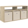TV staliukas Žemas stalas su stalčių Sonoma ąžuolas 87 x 27,5 x 43 cm