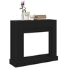 Židinio apvadas, juodo ąžuolo, 100x30x87,5 cm, inžinerinė mediena
