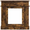 Židinio rėmas Dūminio ąžuolo 102 x 26 x 100 cm Apdirbta mediena