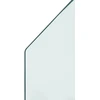 Židinio stiklo plokštė Skaidrus 120 x 50 cm Stiklas
