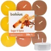 Bolsius Scented Tealights Sugar & Spice 4h Tealight Candle 18pcs