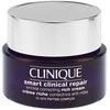 Clinique Smart Clinical Repair™ Wrinkle Correcting Rich Kreminis intensyviai veikiantis veido kremas nuo raukšlių, 50 ml