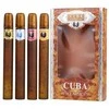 Cuba Classic EDT rinkinys vyrams (EDT 35ml Yelow + EDT 35ml Mėlyna + EDT 35ml Raudona + EDT 35ml Oranžinis)