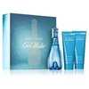 Davidoff Cool Vanduo Woman EDT rinkinys moterims (EDT 100 ml + Losjonas kūnui 75 ml + Dušo želė 75m)