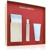 Kvepalų rinkinys moterims Dolce &amp; Gabbana Light Blue (EDT, 100 ml + kūno kremas 50 ml + EDT 10 ml)