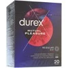 Durex Mutual Pleasure prezervatyvai su ejakuliaciją atidinančiais smeigėmis 20 vnt