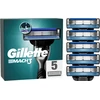 Gillette Mach3 skustuvo vyrams galvutės, 5 vnt.