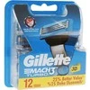 Gillette Mach3 Turbo įdėklai 12 vnt