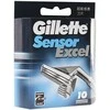 Gillette Sensor Excel Keičiami peiliukai 10ml savaiminio įdegio kremas veidui Vyrams