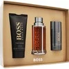 HUGO BOSS Boss The Scent rinkinys vyrams (EDT, 100 ml + dušo želė, 100 ml + dezodorantas, 75 ml)
