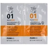 PURING 01 Richness maitininantis Šampūnas + Conditioner 10+10ml