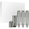 Travalo Classic Titanium Set pildomų kvepalų buteliukų (atomaizerių) rinkinys, 3 x 5 ml