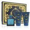 Versace Eros Pour Homme Giftset rinkinys vyrams (EDT, 50 ml + dušo gelis, 50 ml + balzamas po skutimosi, 50 ml)