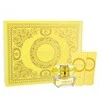 Versace Geltona Diamond rinkinys moterims (EDT, 50 ml + kūno losjonas, 50 ml + dušo želė, 50 ml)