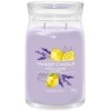 Yankee Candle Aromatinė žvakė Signature glass large Lemon Lavender 567 g