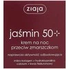 Ziaja Jasmine Night Skin Kreminis naktinis veido kremas nuo raukšlių, 50 ml