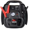 4in1 Automobilinis užvedimo įrenginys/LED/kompresorius/Powerbank 12V 17Ah 900A JS01 AMIO-02523