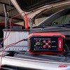 Akumuliatoriaus įkroviklis su užvedimo funkcija AGM/GEL/STD/LiFePo4 MAX 25A 12/24V PRO AMIO-04530