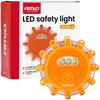 Akumuliatorinis LED avarinis šviestuvas su žibintuvėlio funkcija, 12 SMD + 3 SMD, 650 mAh AMIO-04829