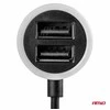 Amio Automobilinis įkroviklis PCH PRO-01 microUSB+2xUSB 2.4A 12/24V