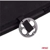 Amio Automobilio sėdynės kilimėlis su karoliukais 110 x 46 cm - juoda