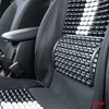 Amio Automobilio sėdynės kilimėlis su karoliukais 131 x 46 cm - juoda