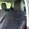 Amio Automobilio sėdynės kilimėlis su karoliukais CSM-18, 44x106cm - juoda